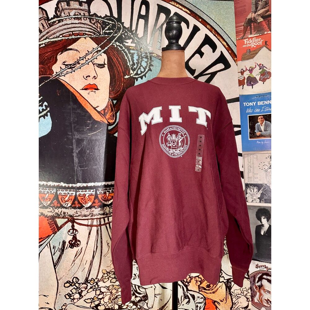 MIT Champion Vintage Late 1990s Powerblend Sweatshirt | Size M | Neverworn